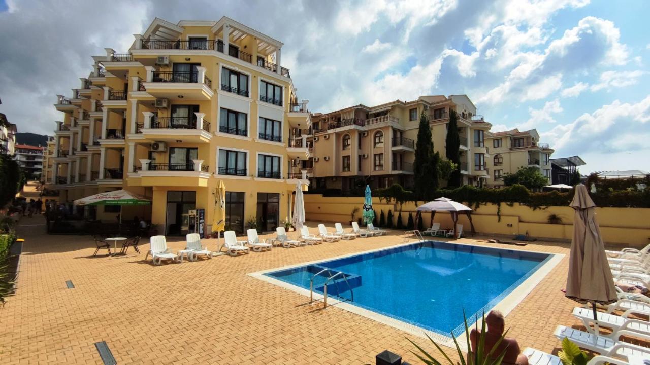 Horizon Katrina Apartments - Sea Line & Beach Access Sveti Vlas Ngoại thất bức ảnh