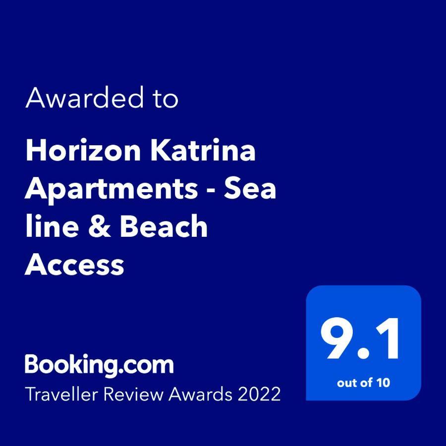 Horizon Katrina Apartments - Sea Line & Beach Access Sveti Vlas Ngoại thất bức ảnh