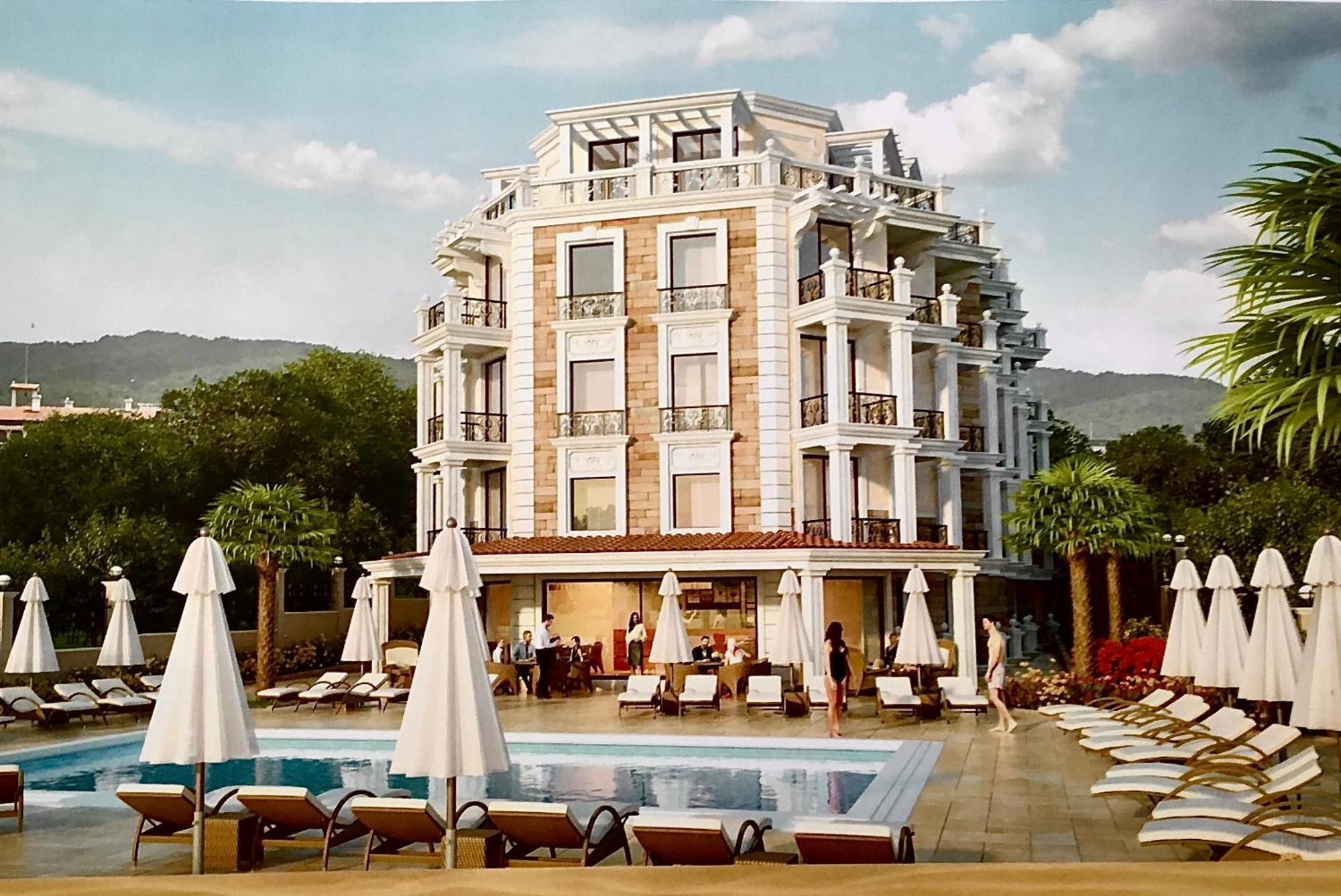 Horizon Katrina Apartments - Sea Line & Beach Access Sveti Vlas Ngoại thất bức ảnh